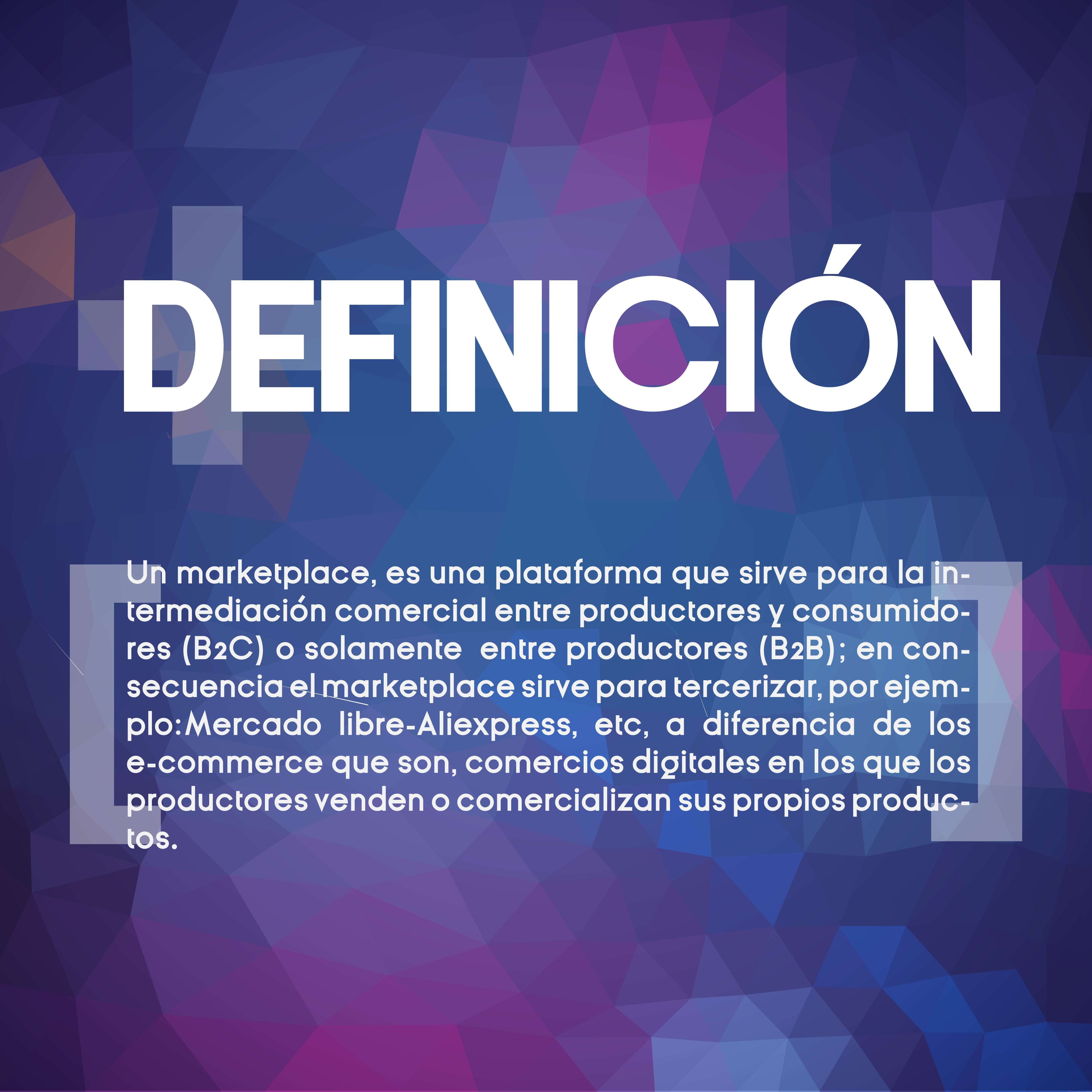 Definicón marketplace